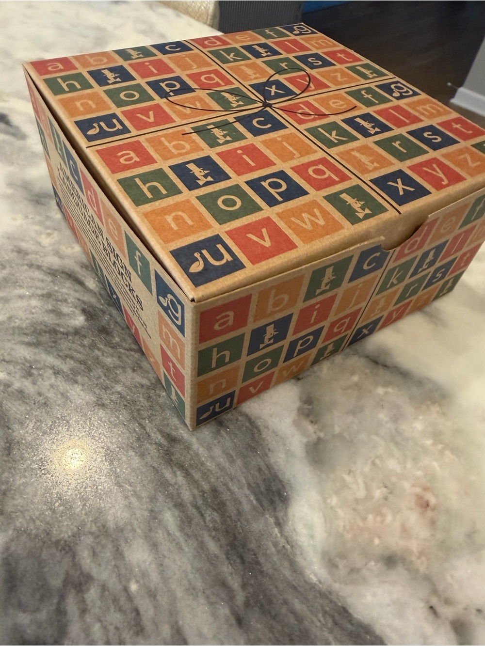 Educational American Sign Language Alphabet Block Toy Set - Multicolor